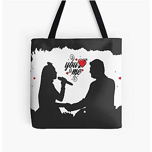 Blake Shelton Gwen Stefani  - happy  marriage All Over Print Tote Bag