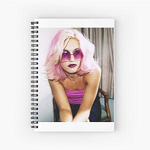 Gwen Stefani with Pink Hair Spiral Notebook