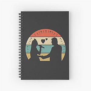 Blake Shelton Gwen Stefani  couple Spiral Notebook