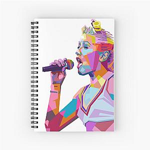 Gwen Stefani Pop Art Spiral Notebook