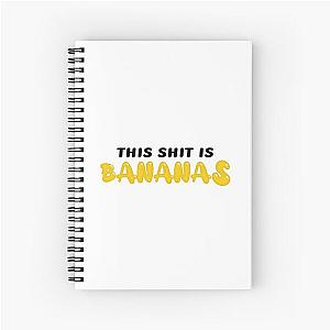 This sh*t is Bananas - Gwen Stefani Spiral Notebook