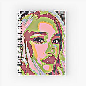 Gwen stefani pop art portrait Spiral Notebook