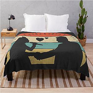 Blake Shelton Gwen Stefani  couple Throw Blanket