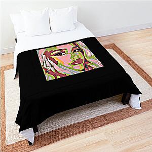 Gwen stefani pop art portrait Comforter