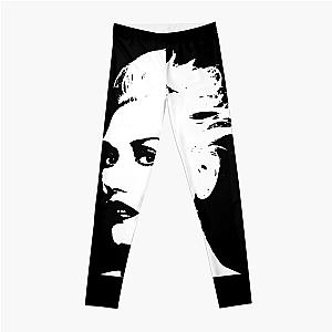 Black and white Gwen stefani portrait  Leggings