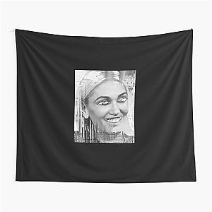 Gwen Stefani no doubt black and white abstract portrait  Tapestry