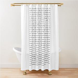 Luxurious - Gwen Stefani Shower Curtain