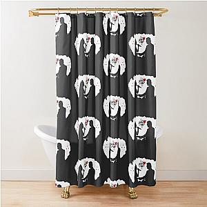 Blake Shelton Gwen Stefani  - happy  marriage Shower Curtain