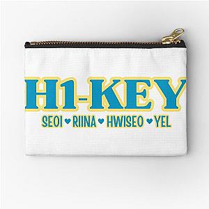 H1-KEY Kpop Girl Group Logo Zipper Pouch