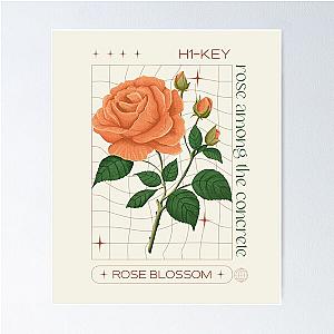 H1-KEY - Rose Blossom - Kpop Merch for Kpop Fans - Gift for H1-Key Fans Poster