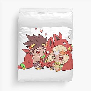 zagreus x Melinoe - Hades II Duvet Cover