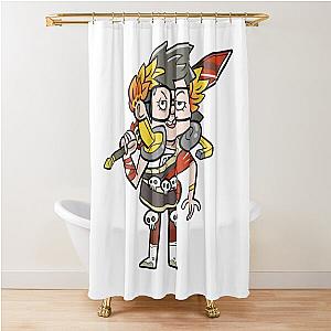 zagreus - Hades II Shower Curtain