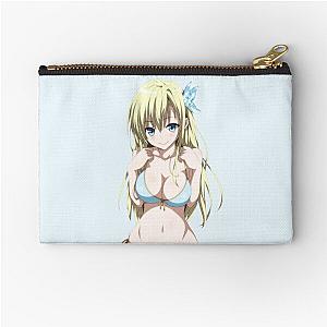 Haganai Sena Kashiwazaki Half Body 5 Zipper Pouch