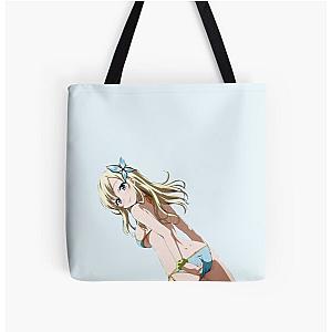 Haganai Sena Kashiwazaki Swimsuit Half Body Tote Bag