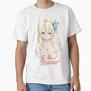 Haganai Sena Kashiwazaki Half Body Classic T-Shirt