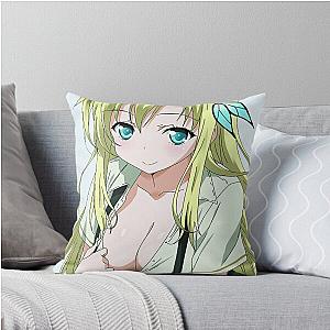Haganai Sena Kashiwazaki (Undone Uniform) Half Body 3 Throw Pillow