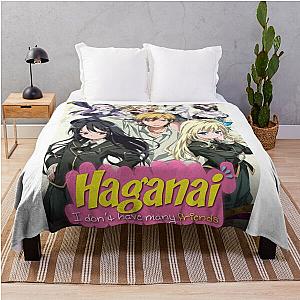 Haganai I Don't Have Many Friends Throw Blanket