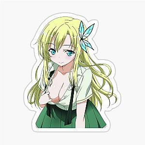 Haganai Sena Kashiwazaki (Undone Shirt) Half-body 3 Sticker