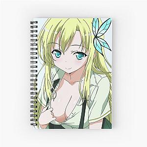 Haganai Sena Kashiwazaki (Undone Uniform Shirt) Half Body 3 Spiral Notebook