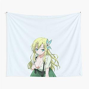 Haganai Sena Kashiwazaki (Undone Uniform Shirt) Half Body 3 Tapestry