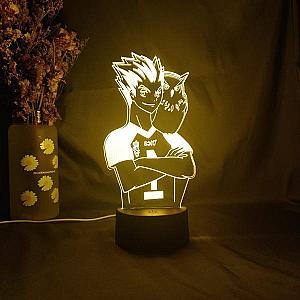 Haikyuu 3D Lamps - Bokuto lamp Official Merch HS0911