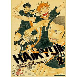 Haikyuu Posters - Haikyu Vintage Poster Official Merch HS0911