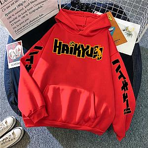 Haikyuu Red Pullovers Hoodies