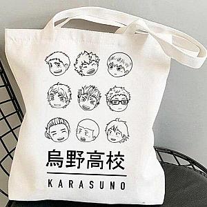 Haikyuu Bags - Tote Bag Karasuno Official Merch HS0911