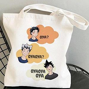 Haikyuu Bags - Tote Bag Oya Oya Oya Official Merch HS0911