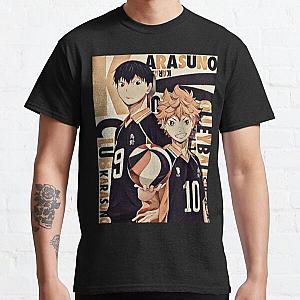 Haikyuu T-shirts - Karasuno Fly! Haikyuuu  Classic T-Shirt RB0608