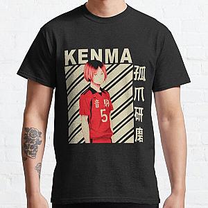 Haikyuu T-shirts - Kenma kozume - Vintage Art Classic T-Shirt RB0608