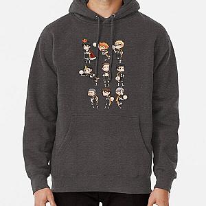 Haikyuu Hoodies - Karasuno Chibs Tee Pullover Hoodie RB0608