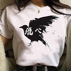 Haikyuu T-Shirts - Tshirt 飛 ん で Fly away Official Merch HS0911