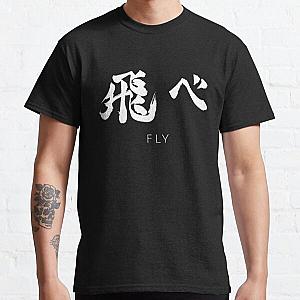 Haikyuu T-shirts - Fly Karasuno Haikyuu volleyball team Classic T-Shirt RB0608