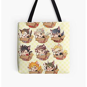 Haikyuu Bags - Cats! All Over Print Tote Bag RB1606