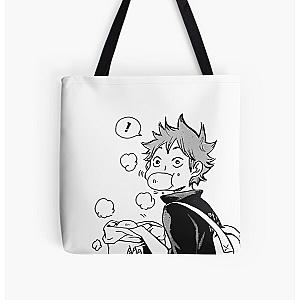 Haikyuu Bags - Super cute Hinata Shoyo - Nikuman All Over Print Tote Bag RB1606