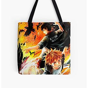 Haikyuu Bags - Hinata &amp; Kageyama All Over Print Tote Bag RB1606