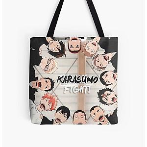 Haikyuu Bags - Karasuno - Haikyuuu All Over Print Tote Bag RB1606