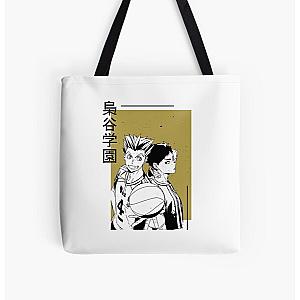 Haikyuu Bags - Fukurodani Bokuaka Character All Over Print Tote Bag RB1606