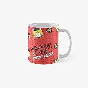 Haikyuu Mugs - Kozume Kenma Pattern Nekoma Classic Mug RB1606