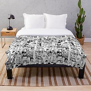 Haikyuu Bedding Sets - Haikyuuu Manga Collage Throw Blanket RB1606