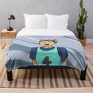 Haikyuu Bedding Sets - kotaro Bokuto fuuny face Throw Blanket RB1606