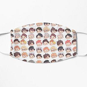 Haikyuu Face Masks - Haikyuuu chibi heads Flat Mask RB1606