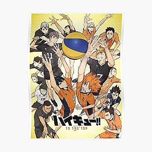 Haikyuu Posters - Haikyuuu season 4 part 2 poster Poster RB1606