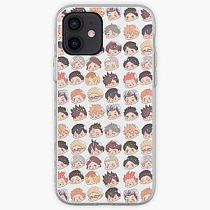 Haikyuu Cases - Haikyuuu chibi heads iPhone Soft Case RB1606