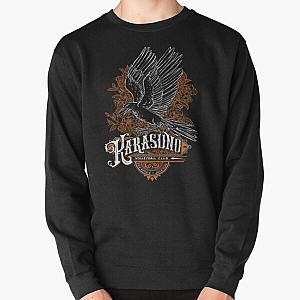 Haikyuu Sweatshirts - Karasuno Black Pullover Sweatshirt RB1606