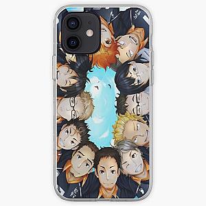 Haikyuu Cases - Characters Circle  iPhone Soft Case RB1606