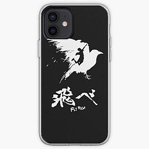 Haikyuu Cases - Fly High White  iPhone Soft Case RB1606