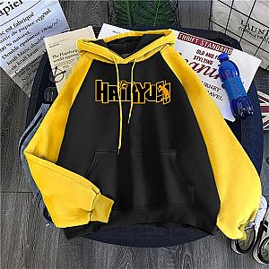 Haikyuu Yellow-Black Custom Pullovers Hoodies