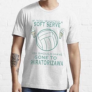 Haikyuu T-Shirts - Soft Serve Essential T-Shirt RB1606